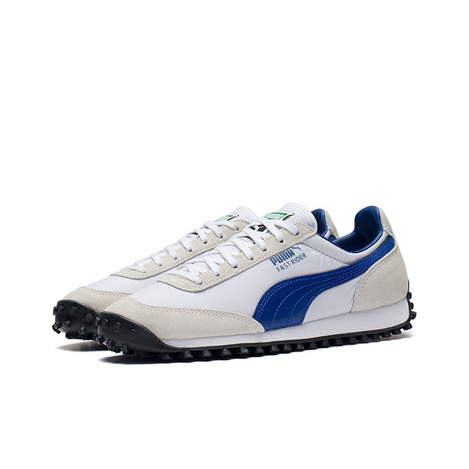 Puma Fast Rider OG CN White Gray Blue US M 9