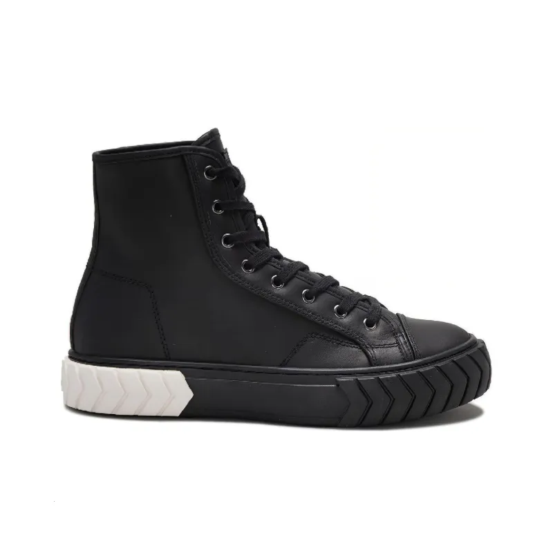 Both Tyres Canvas Shoes Men's Black White-1