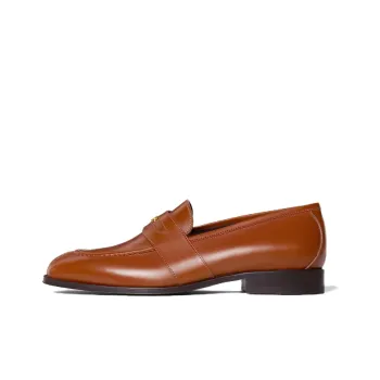 CELINE Triomphe Loafers 3cm Women's Brown
