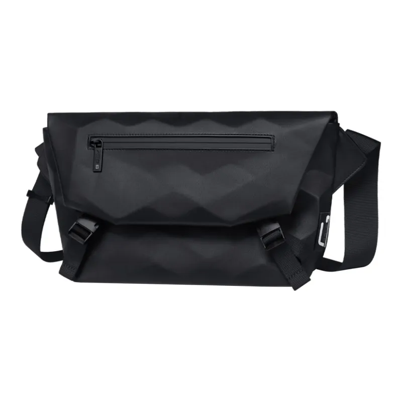 GOLF Synthetic Leather Crossbody Bag, Shoulder Bag Tubas Men's Black-1