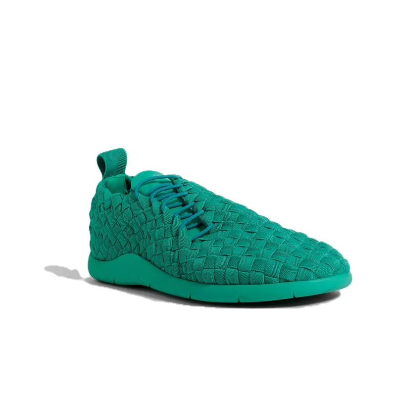 Bottega Veneta Woven Low Top Sneakers Blue-2
