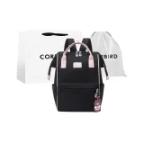 Black & Pink Tubas[Comfortable Pressure-Relieving Shoulder Strap]