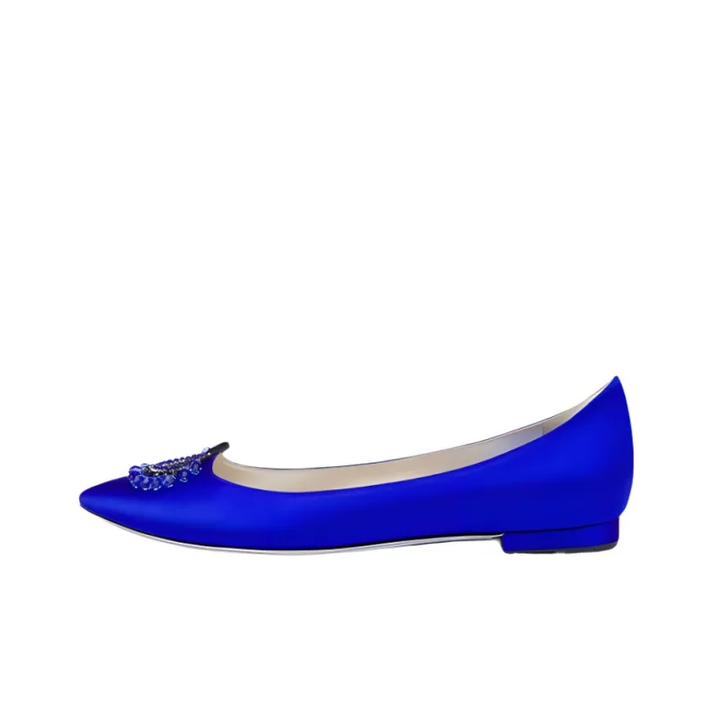 RENE CAOVILLA Chantel Women's Casual Shoes Women's Blue-0