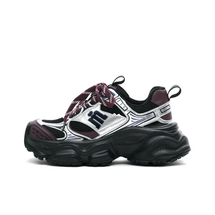 MASOOMAKE Height Increasing Chunky Sneakers Women's-5