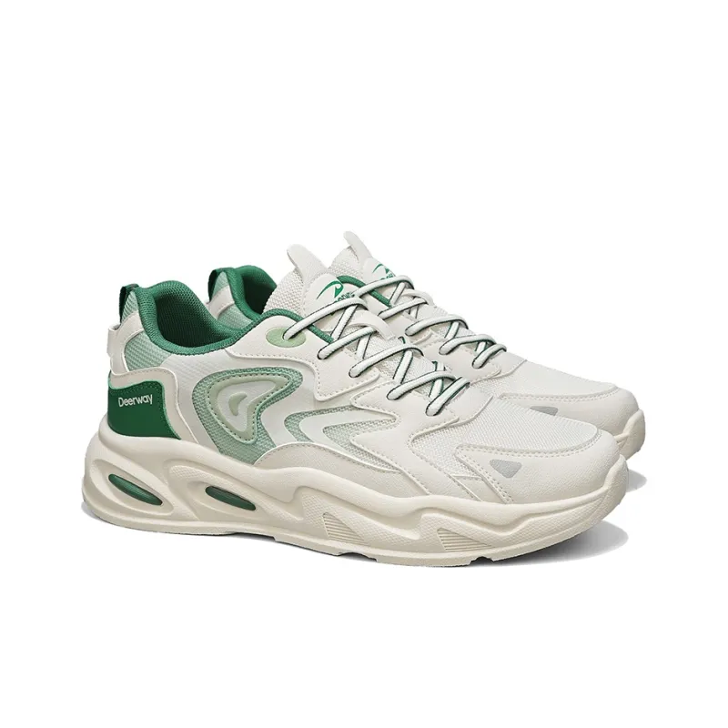 DEERWAY Cushioning Coverage Height Increasing Balance Support Low Top Platform Casual Chunky Sneakers Men's-2