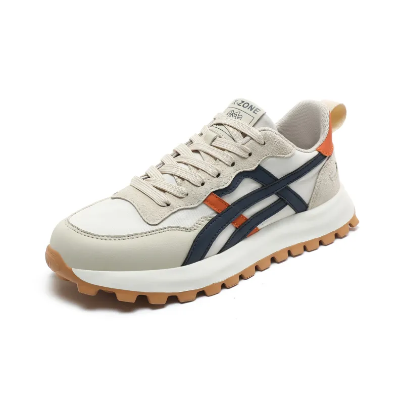 X-ZONE Breathable Lightweight Height Increasing Low-Top Casual Shoes Men's-9