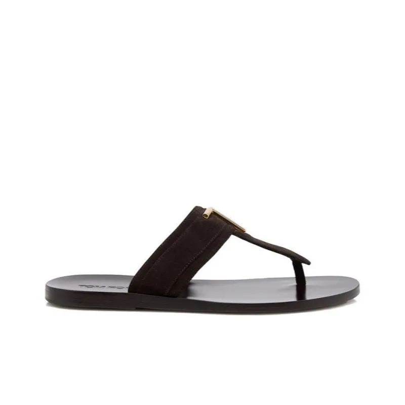 TOM FORD Flip Flops Men's Black-1