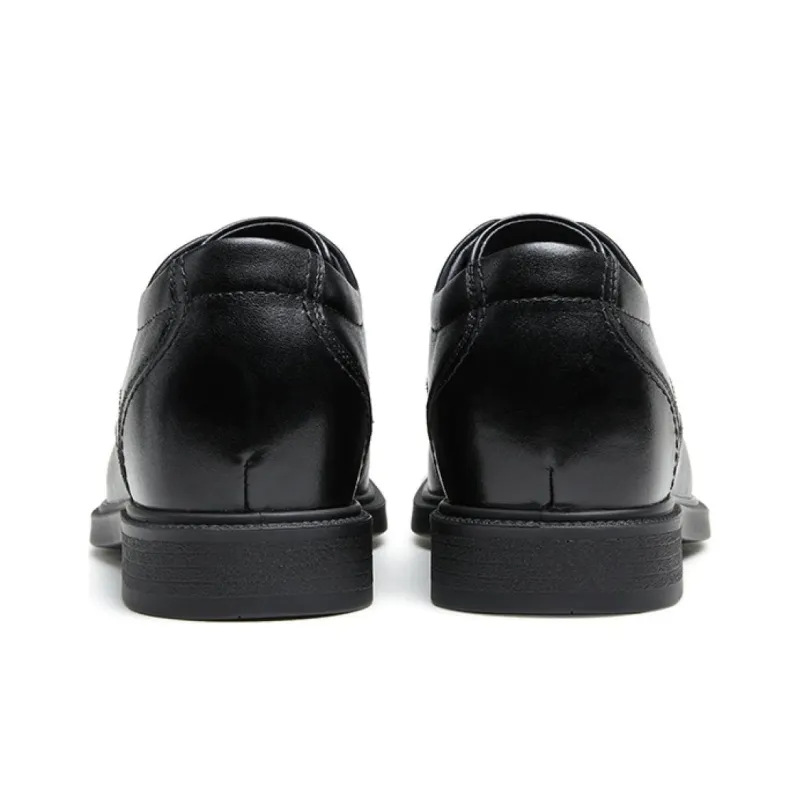 CAMEL Dress Shoes Men Low Top Black-3