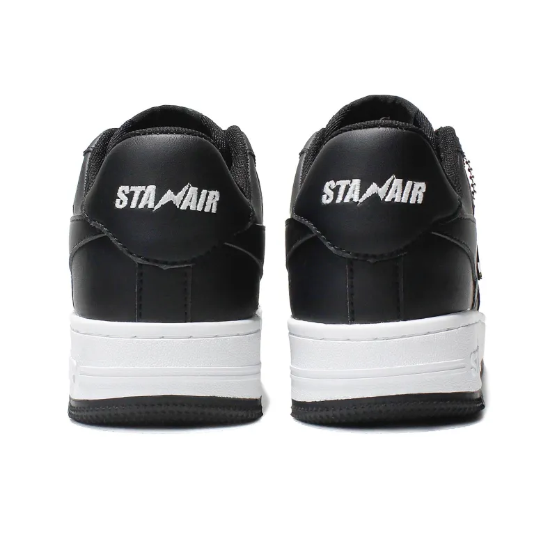 STANAIR Four-Leaf Clover Cross Wear-Resistant Breathable And Balanced Low-Top Skateboard Shoes Unisex-10
