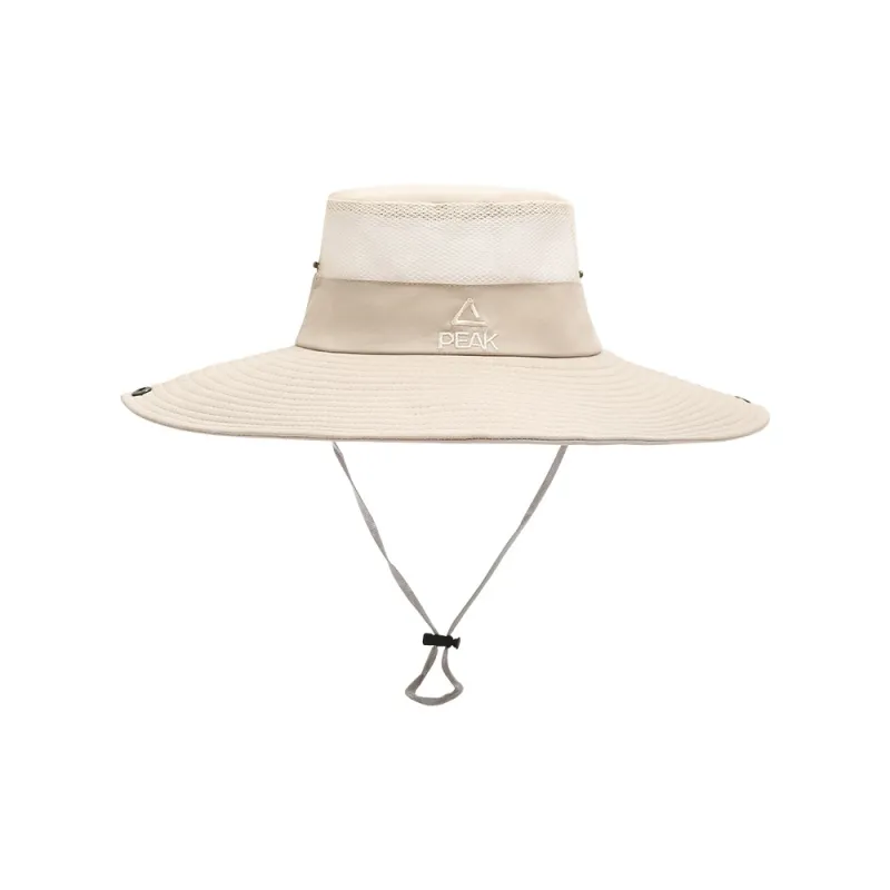 PEAK Polyester Bucket Hats Unisex Tricolor Optional-1