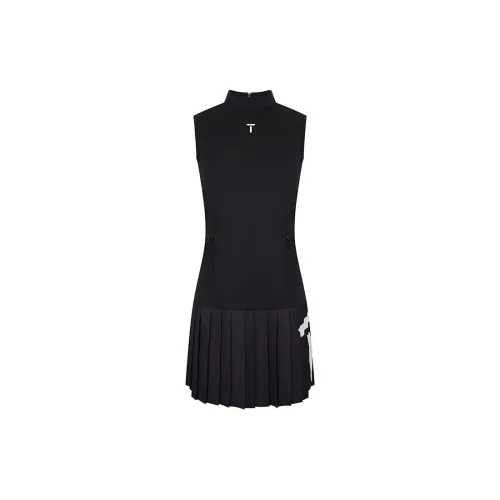 EUROPEAN TOUR Sleeveless Dresses Women's Black