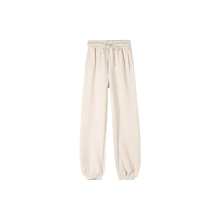 HIPPIEMISS Casual Pants Women's Pearl White-1