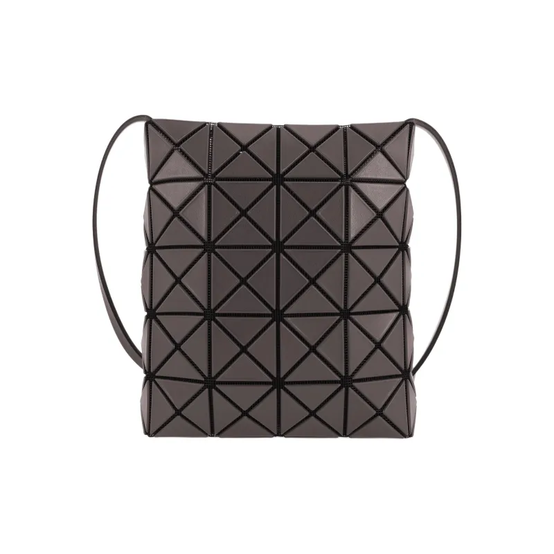 ISSEY MIYAKE Prism Polyvinyl Chloride Crossbody Bag Shoulder Bag Unisex Charcoal Gray-0