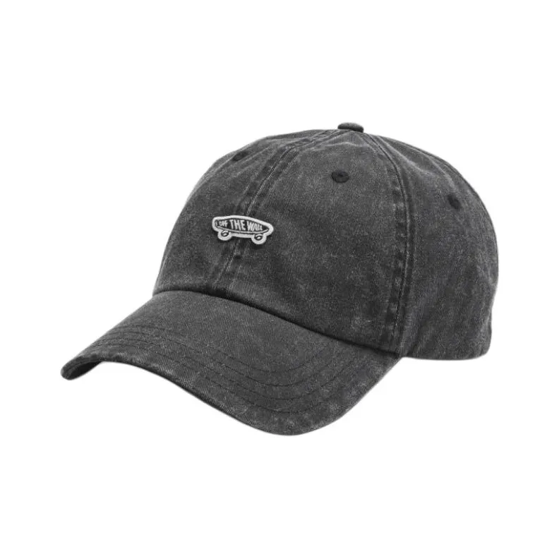Vans Cotton Baseball Caps Unisex Black-0