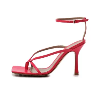 Bottega Veneta Stretch Strap Sandals Women's Lollipop Pink