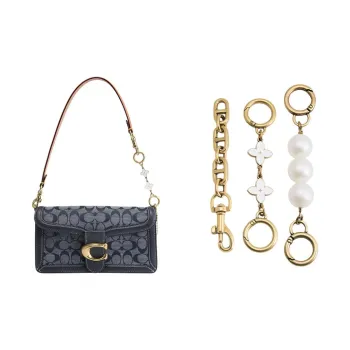 Luxury Care Artisan Workshop Alloy Metal Bag Straps Women's Antique Gold