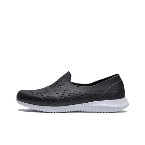 Skechers Elite Flex Casual Shoes Men Low-Top Black/White