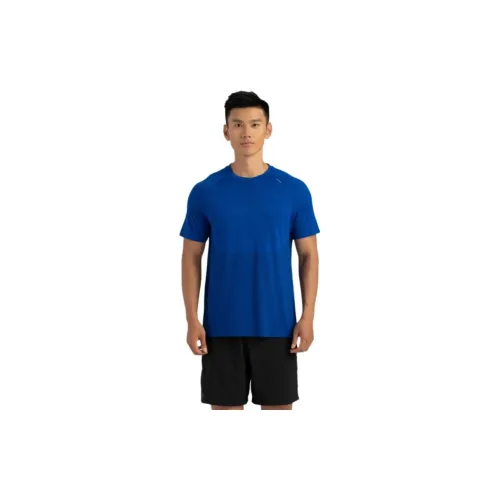 DECATHLON T-Shirts Men Bright Indigo/grayish-blue