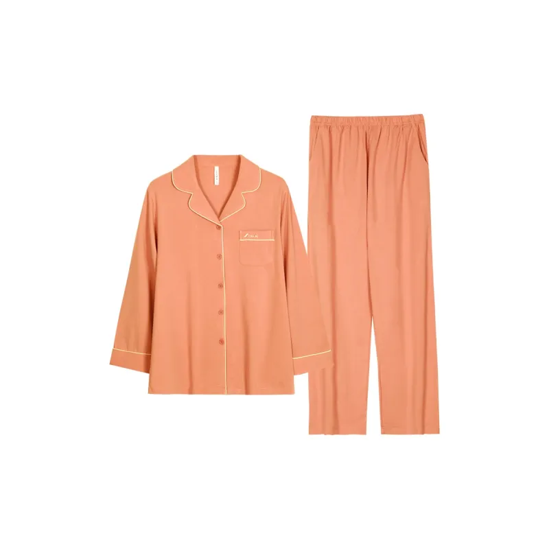 ITALAI Pajama Set Women's Vanilla Orange-0