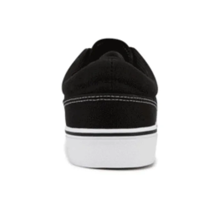 DECATHLON Cushioning Wear Resistant Low Top Skateboard Shoes Unisex Black-4