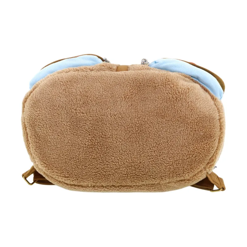 Disney Plush Backpack Unisex Brown-3