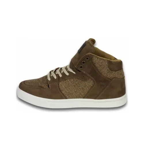 Bottega Veneta High-Top Skateboard Shoes Women's Umber