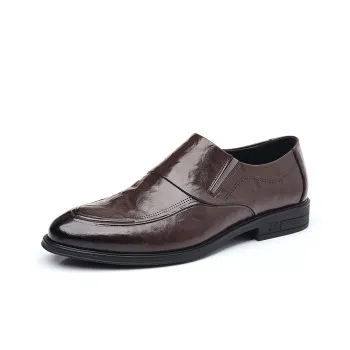 Product B Dress Shoes Men Low Top Brown/Black