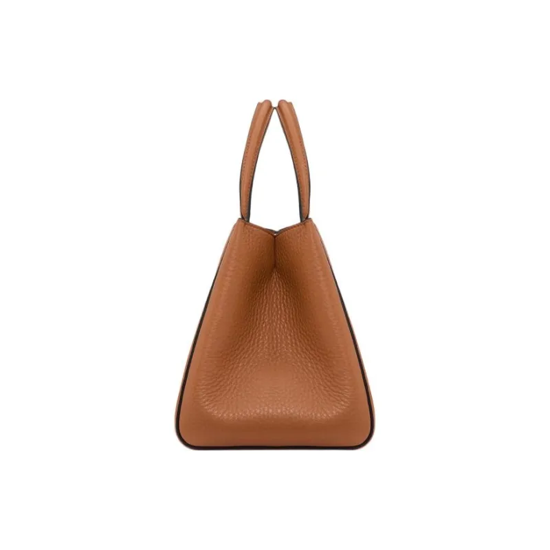 Valentino ALLTIME Grained Calfskin Shoulder Bag Crossbody Bag Handbag Medium Size Women's Almond-2