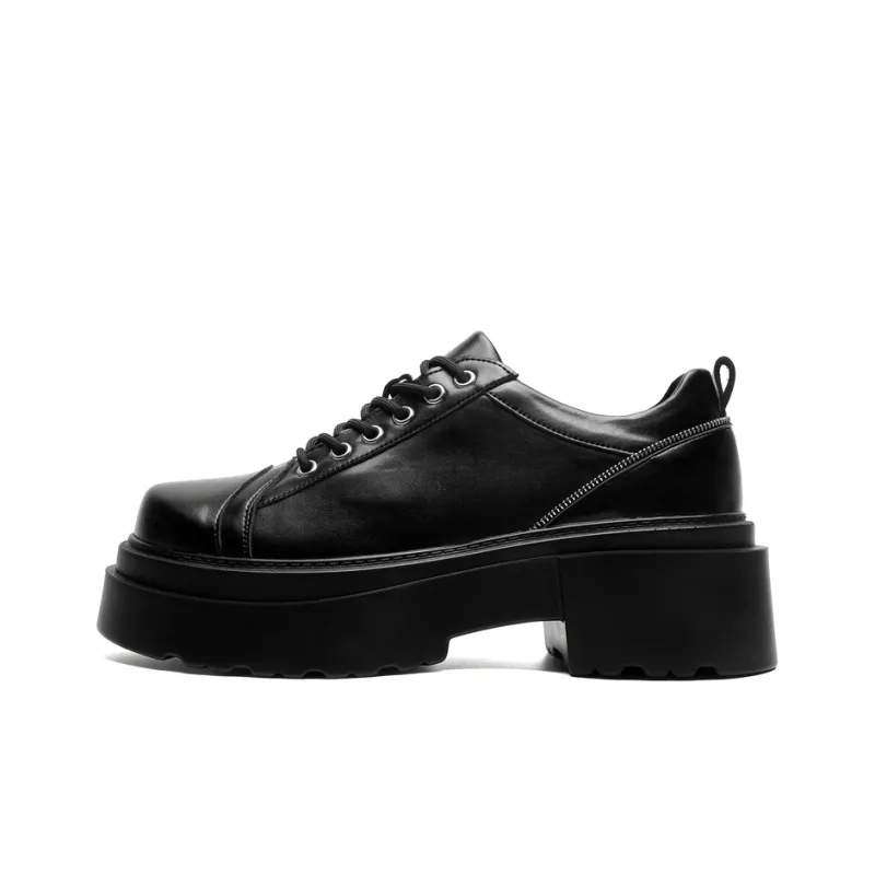 Chi Wolf Derby Shoes Casual Shoes Men's Black-0