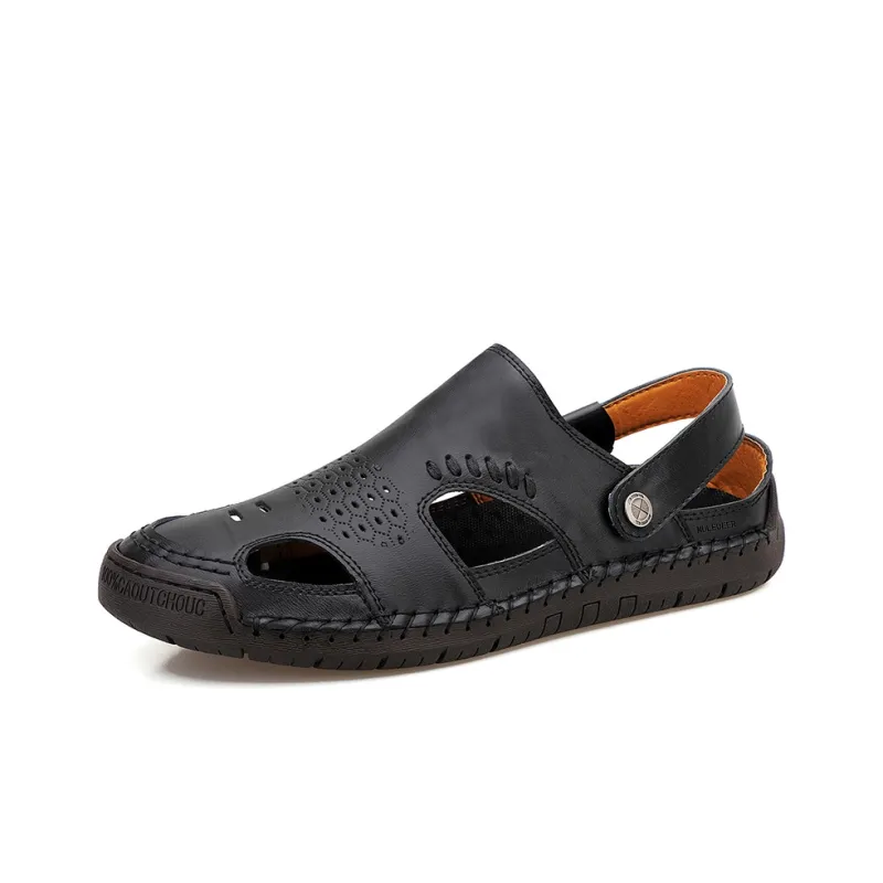 Black tailed Deer Beach Sandals Men's-1