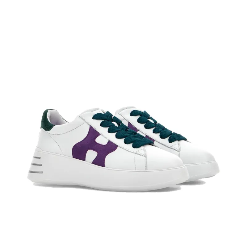 HOGAN Rebel Low-top Leather Sneakers-5