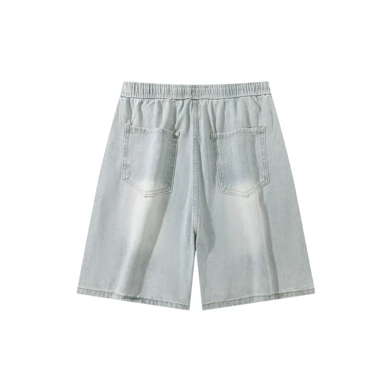 Mowlow Denim Shorts Unisex-7