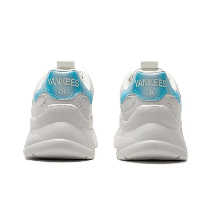 MLB Big Ball Chunky Slip Resistant Low Top Chunky Sneakers Unisex White-4