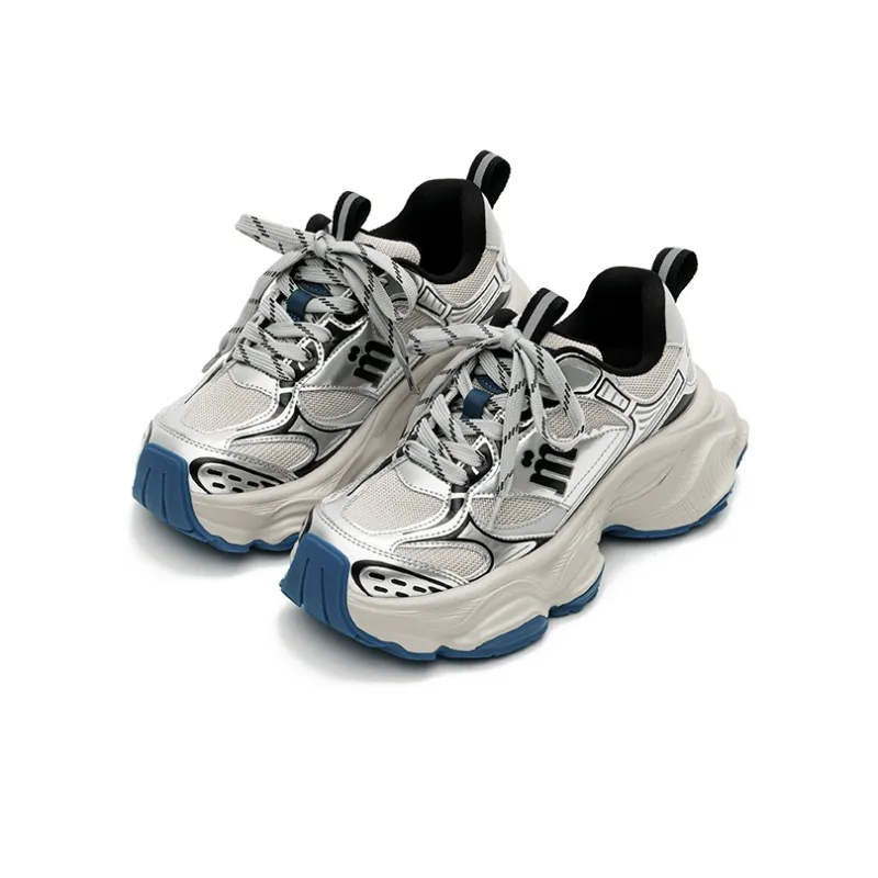 MASOOMAKE Height Increasing Chunky Sneakers Women's-11
