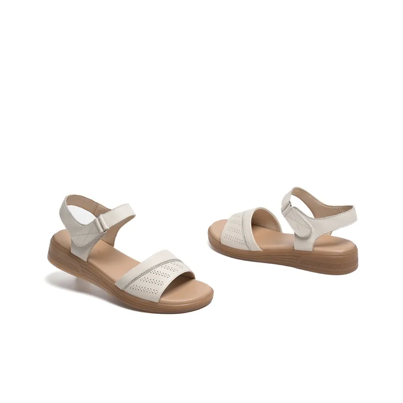 RED DRAGONFLY Casual Shoes Beach Sandals Women's Black/Ecru-11