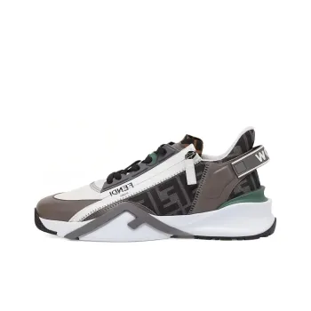FENDI Flow Ff Jacquard Sneakers