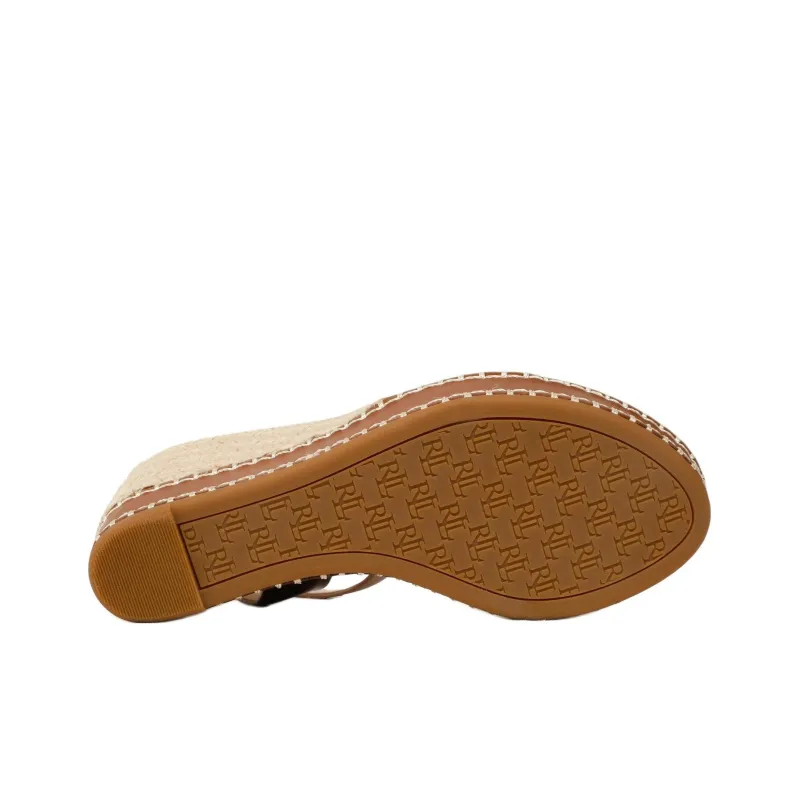 Polo Ralph Lauren One Strap Sandals 9.5cm Women's Brown-5