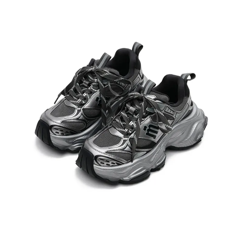 MASOOMAKE Height Increasing Chunky Sneakers Women's-1