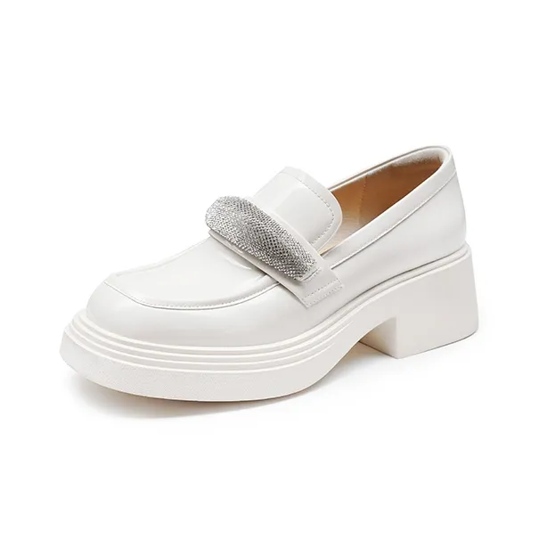 LESELE Loafers Women's Black/Beige-6