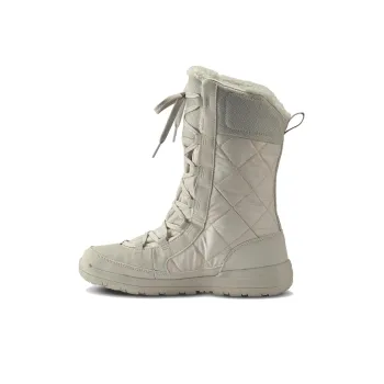 DECATHLON QUECHUA SH500 Slip-Resistant Water-Resistant Warm High-Top Trekking Shoes Women's White Gray