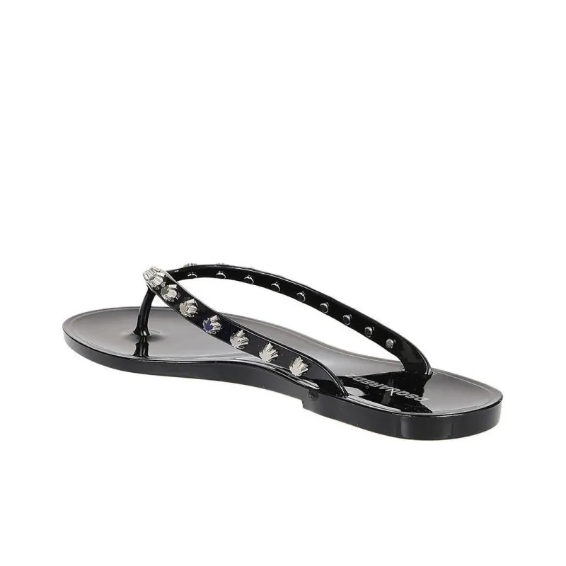 DSQUARED 2 Flip Flops Women's Black-3
