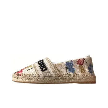 DIOR Granville Flat Shoes Women's Ecru