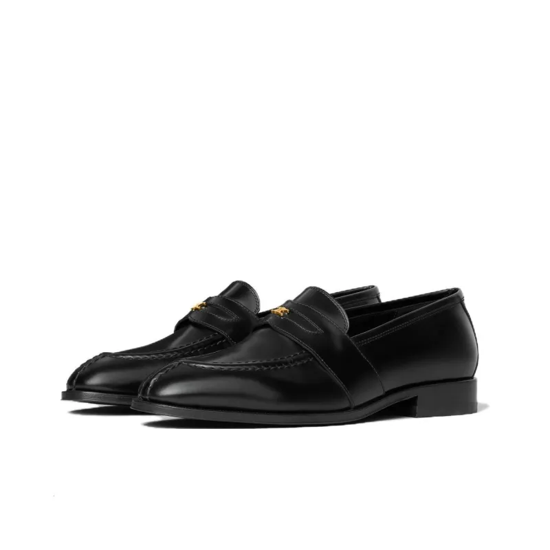 CELINE Loafers 3cm Women's Black-2