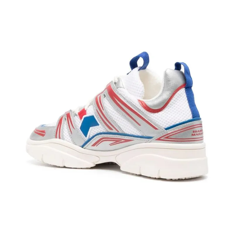 ISABEL MARANT Kindsay Panelled Sneakers-3