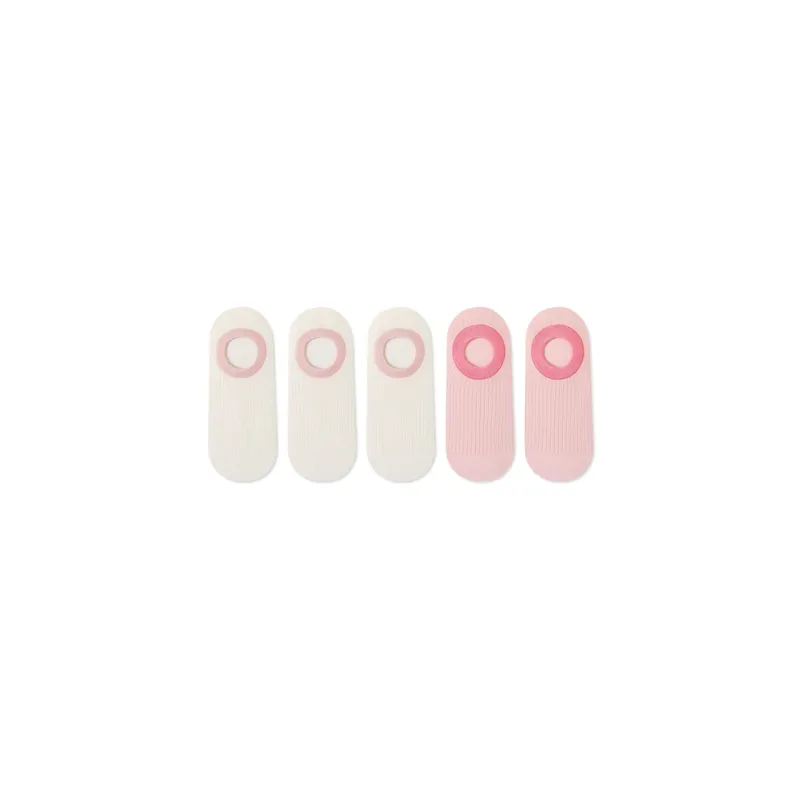 Moremoli No Show Socks Women's 5 Pack-5