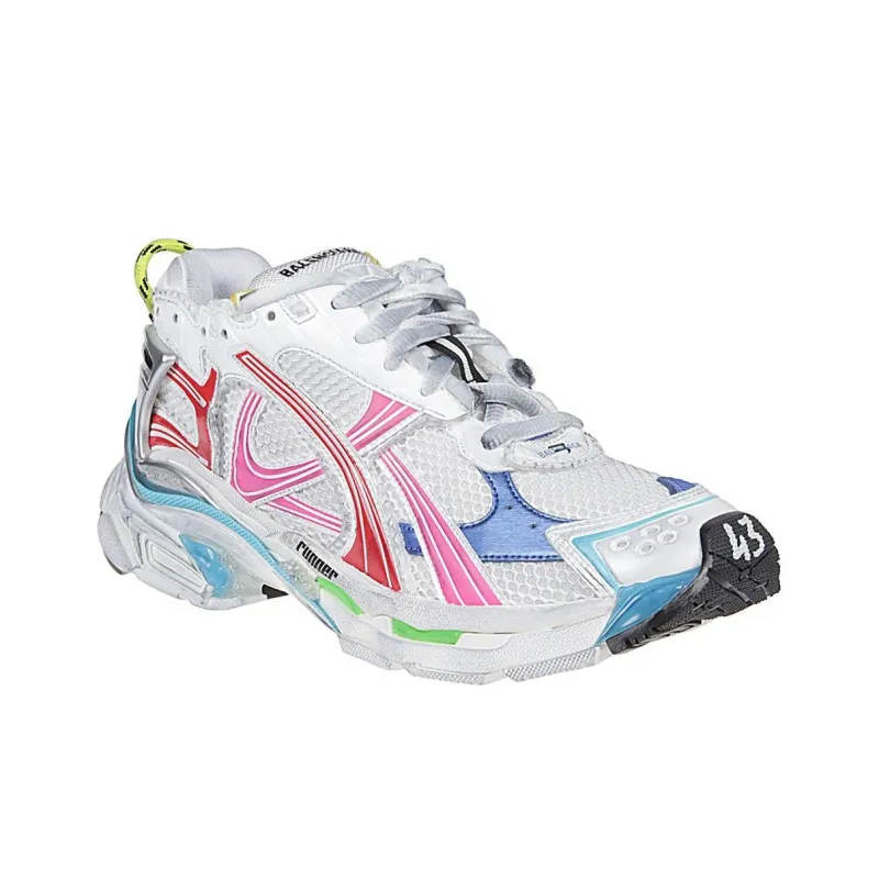 Balenciaga Runner White Multicolor-2