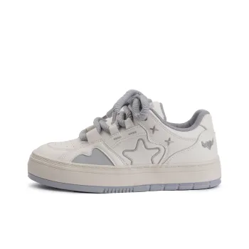 Shen Linsen Skateboard Shoes Women's Low-Top White