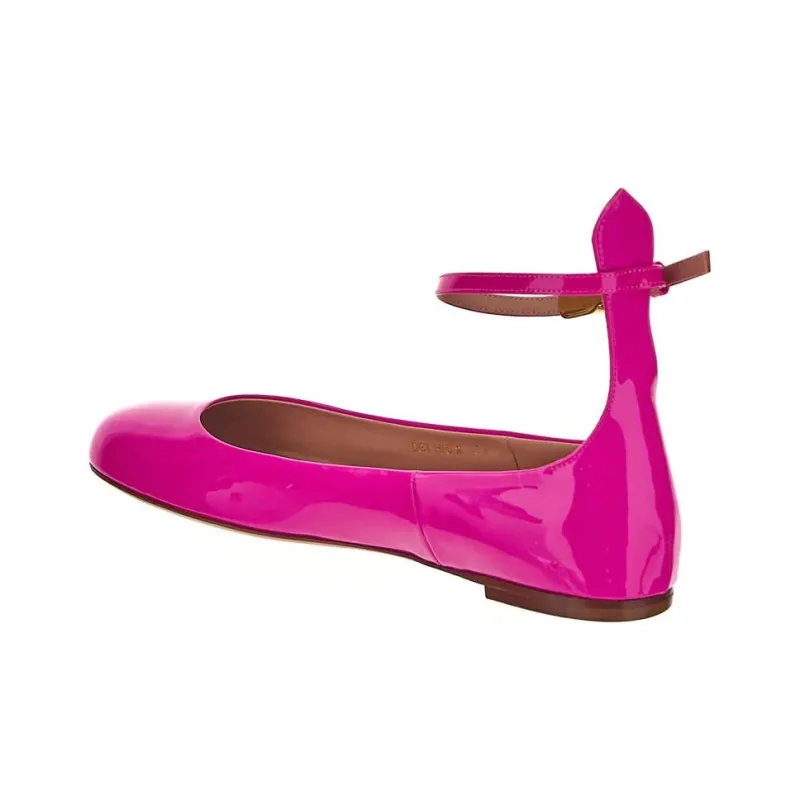 Valentino Casual Single Shoes Women's Rose Red-4