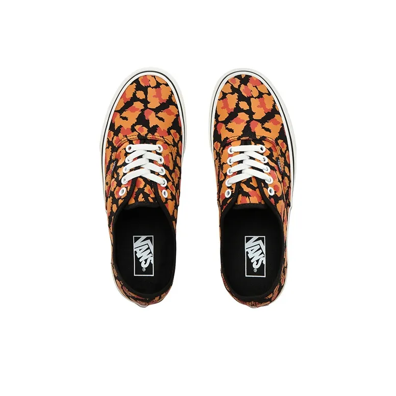 Vans Leopard Authentic Black/Red-3
