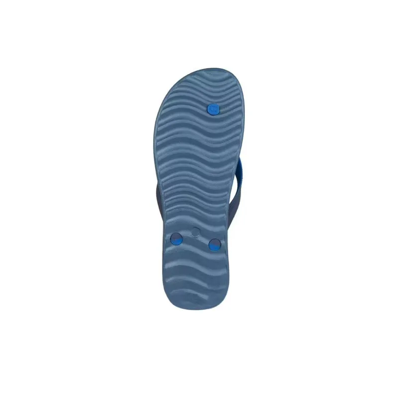 DECATHLON Abrasion Resistant Slip Resistant Flip Flops Men's Dark Blue-3